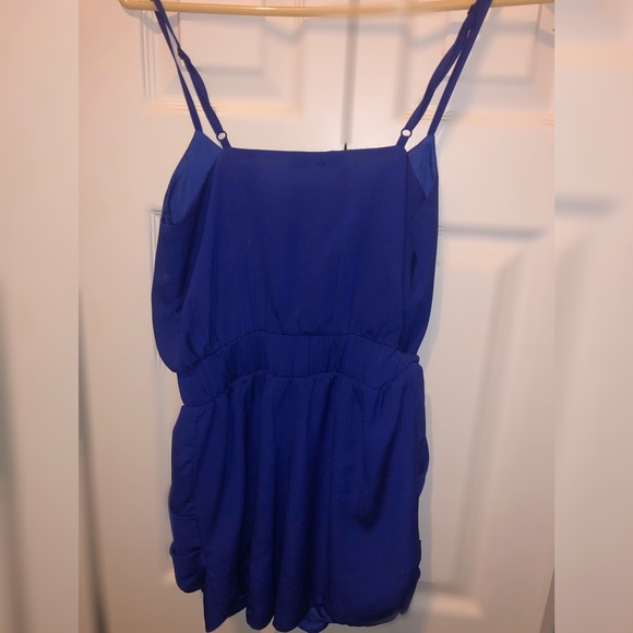 Royal Blue Romper - Picture 2 of 2